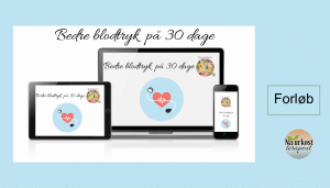 Bedre blodtryk på 30 dage forløb